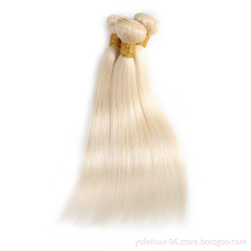wholesale colored ombre straight weave brazilian human hair,brazilian hair weft ombre 613 blonde human hair bundles
